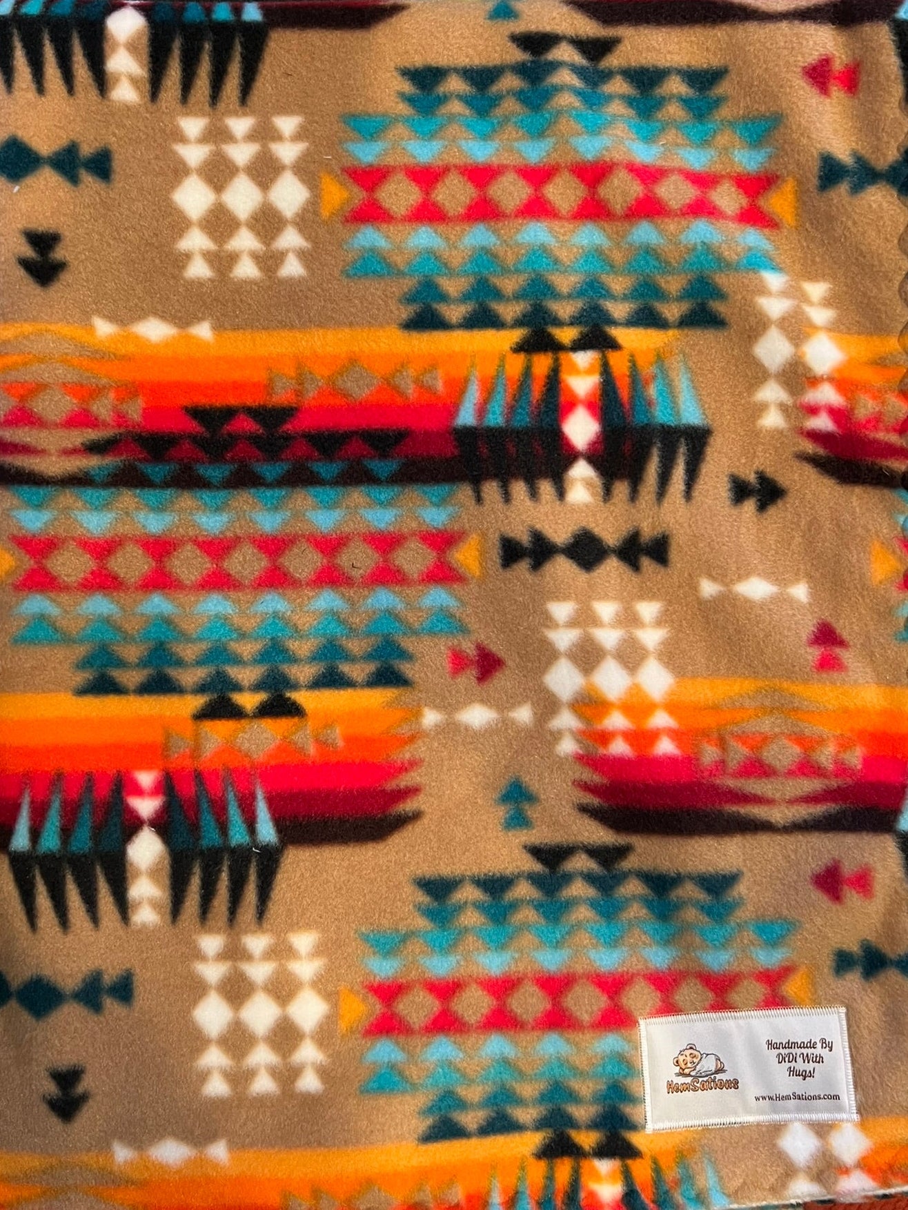 Geometric Fleece